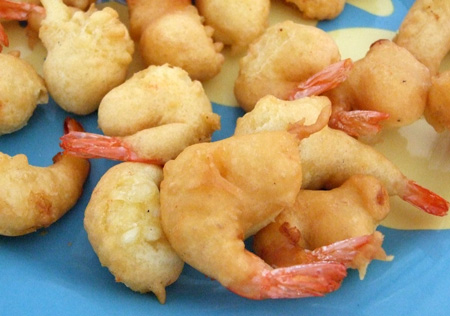Recette viet de Beignets de crevette<